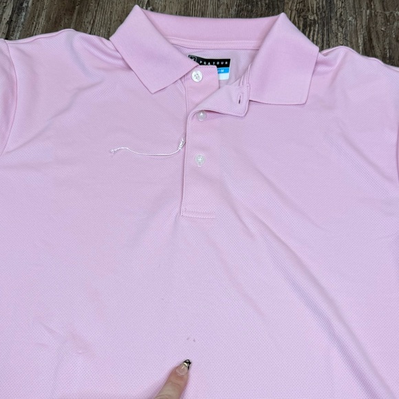 Pink Men’s Medium PGA Tour Polo Shirt NWT - Picture 5 of 9